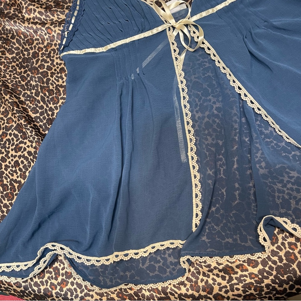 Kimchi Blue Too Cute Flyaway Babydoll Top - Picture 10 of 11